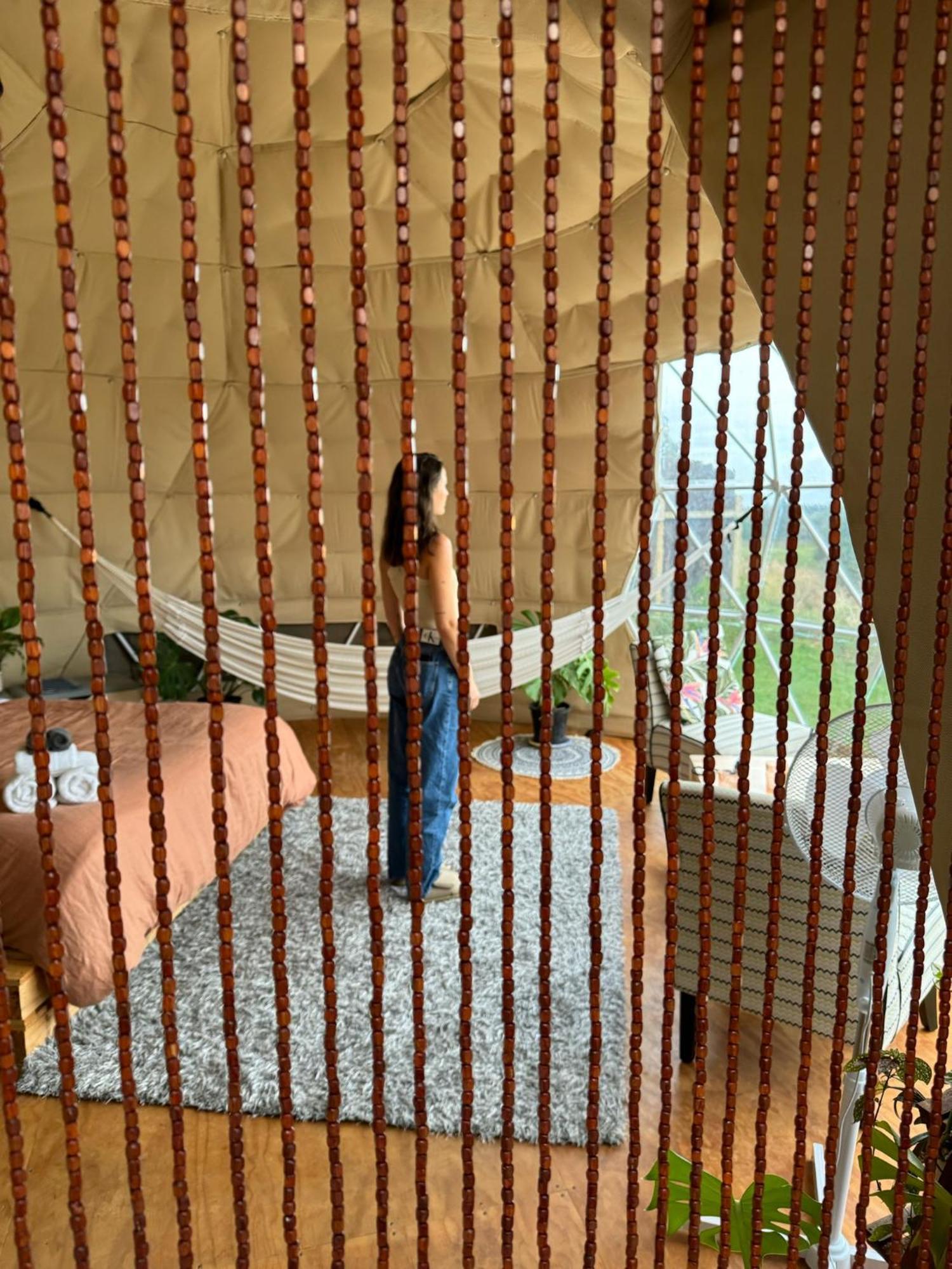 فندق 1 Waipu Off-Grid Eco Seaview Geodesic Glamping Dome المظهر الخارجي الصورة