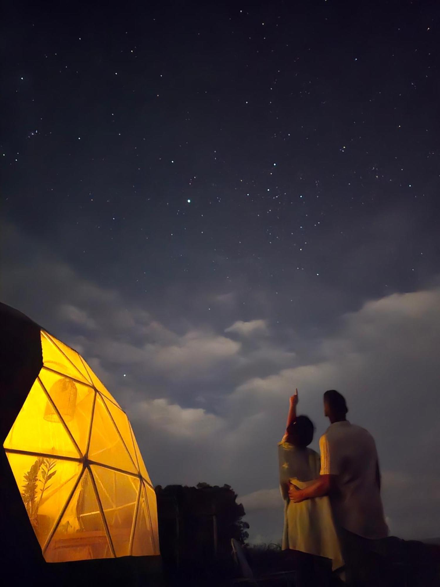 فندق 1 Waipu Off-Grid Eco Seaview Geodesic Glamping Dome المظهر الخارجي الصورة